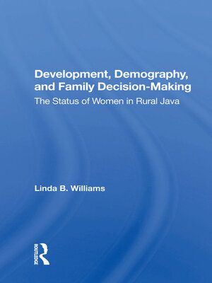 cover image of Development, Demography, and Family Decision-making